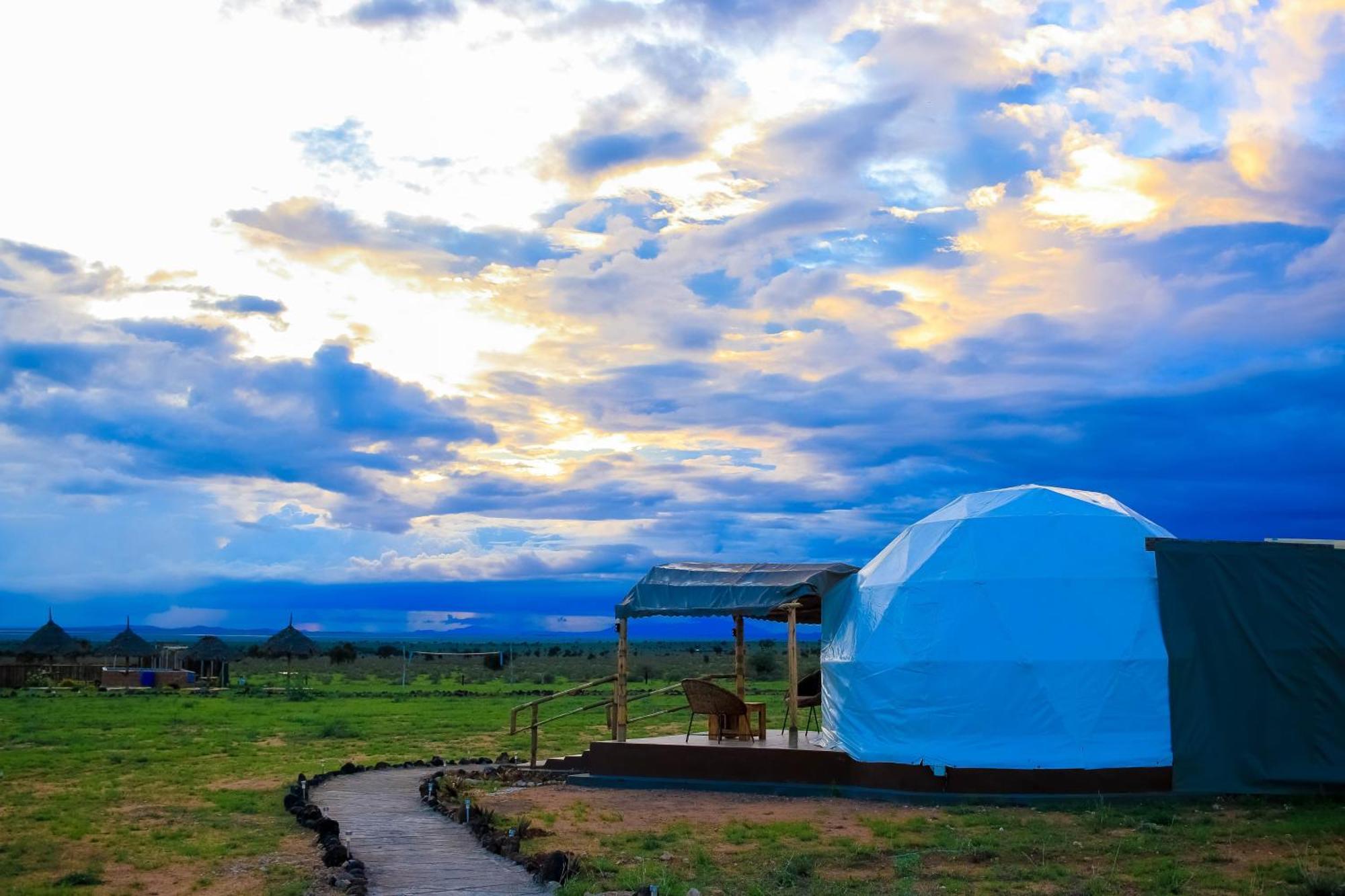 Amanya 1-Bed Leopard Tent Amboseli Zewnętrze zdjęcie
