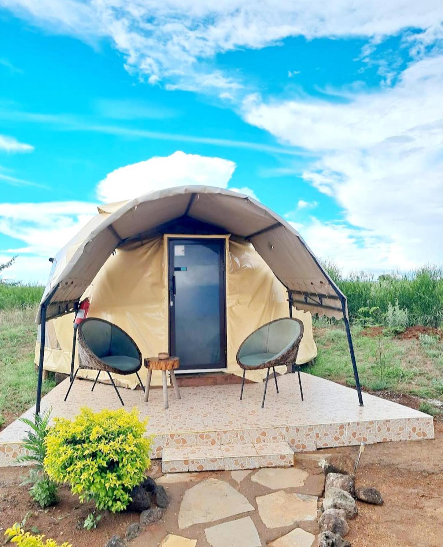 Amanya 1-Bed Leopard Tent Amboseli Zewnętrze zdjęcie